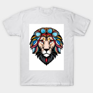 Lion Face T - Shirt T-Shirt